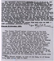 Higgins Armory German Stech Helmet Caption